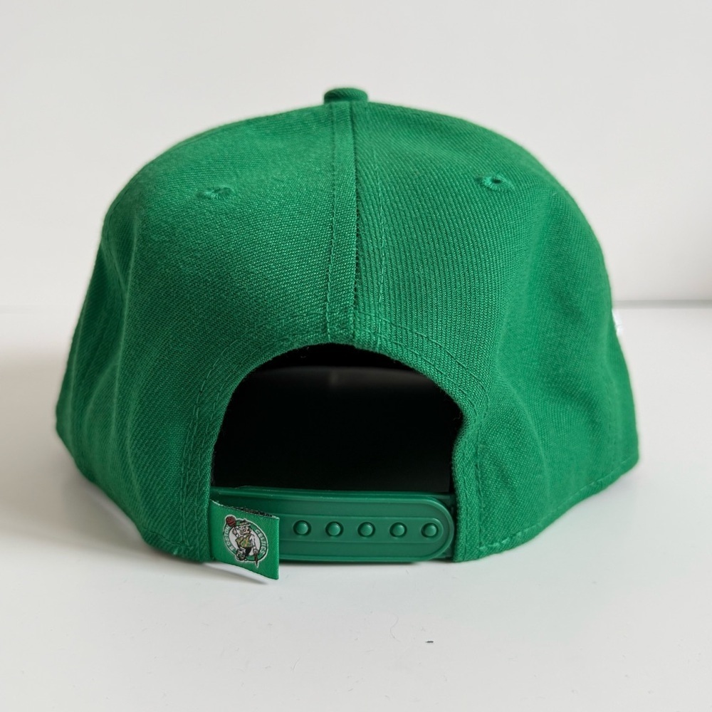 NWT New Era Boston Celtics Green Snapback Hat - Picture 5 of 7